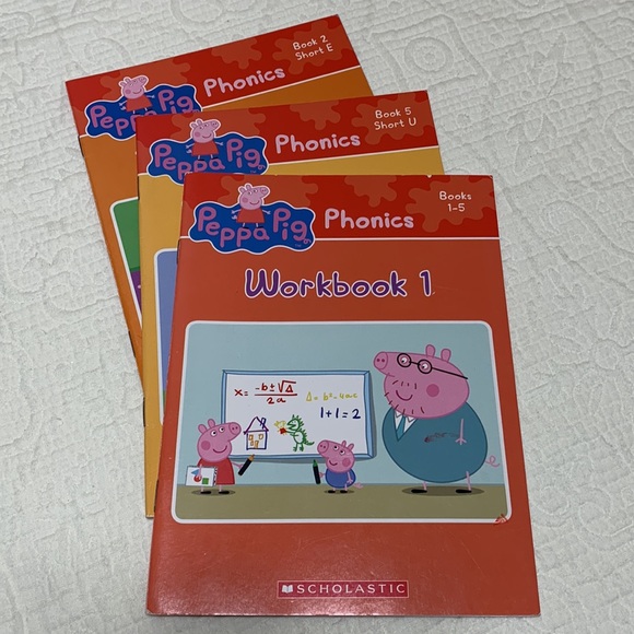 Peppa Pig Phonics Books - Incomplete, Like-New - Picture 5 of 11